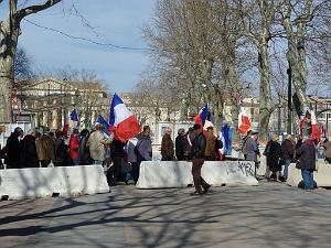 2012 03 10 NIMES MANIF CONTRE COLLOQUE DU FLN (34) PAR GV